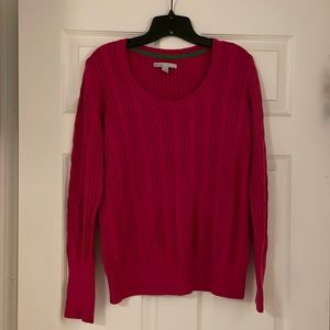 Old Navy Cable Knit Sweater Ladies Size Large Very Nice Used Condition